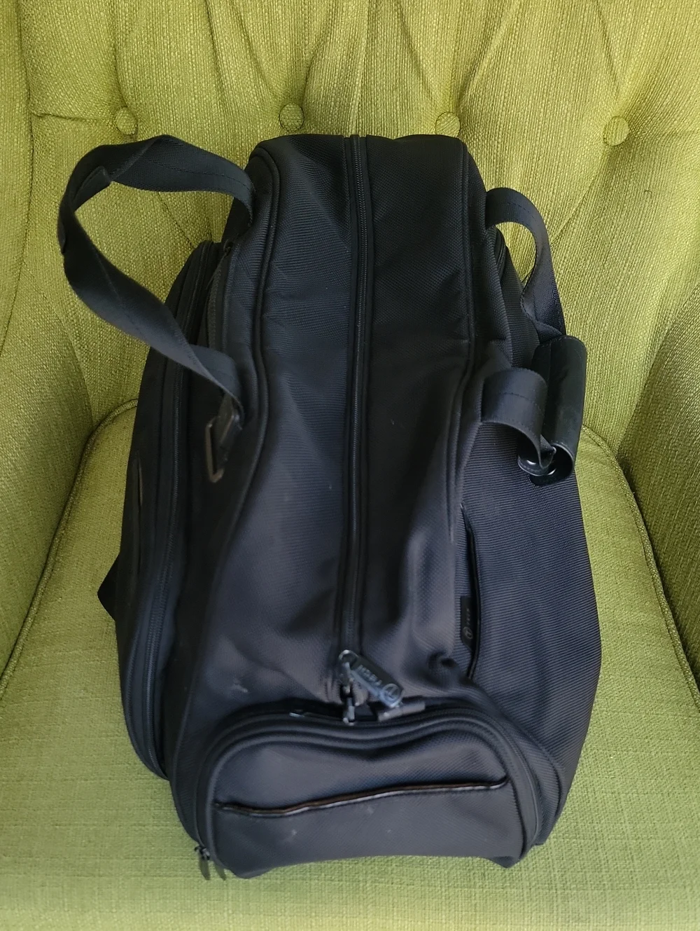 TUMI TECHBlack Men's Travel Duffel Bag with Shoulder Strap